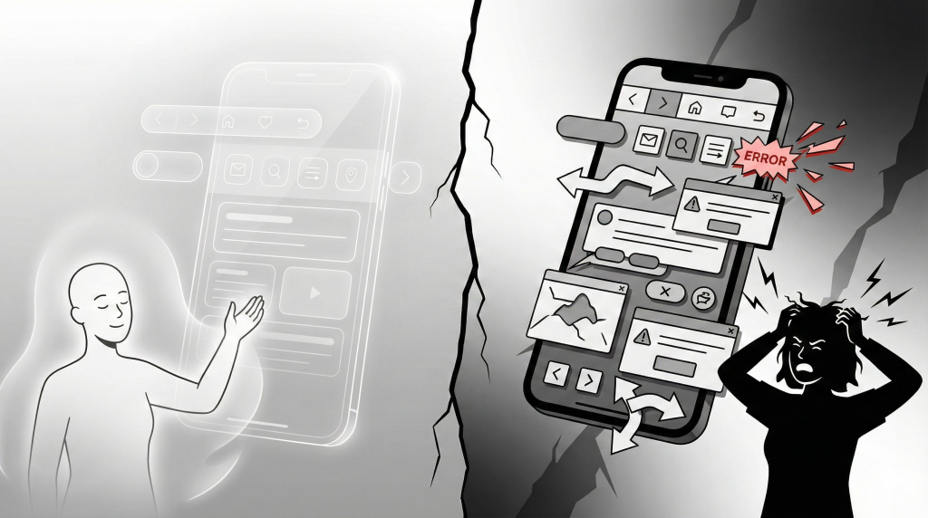 Why Good UI Is Invisible but Bad UI Is Unforgettable