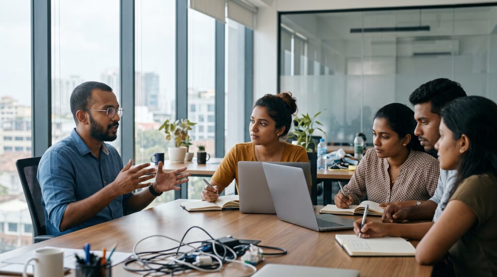 Knowledge sharing is the key to a successful team